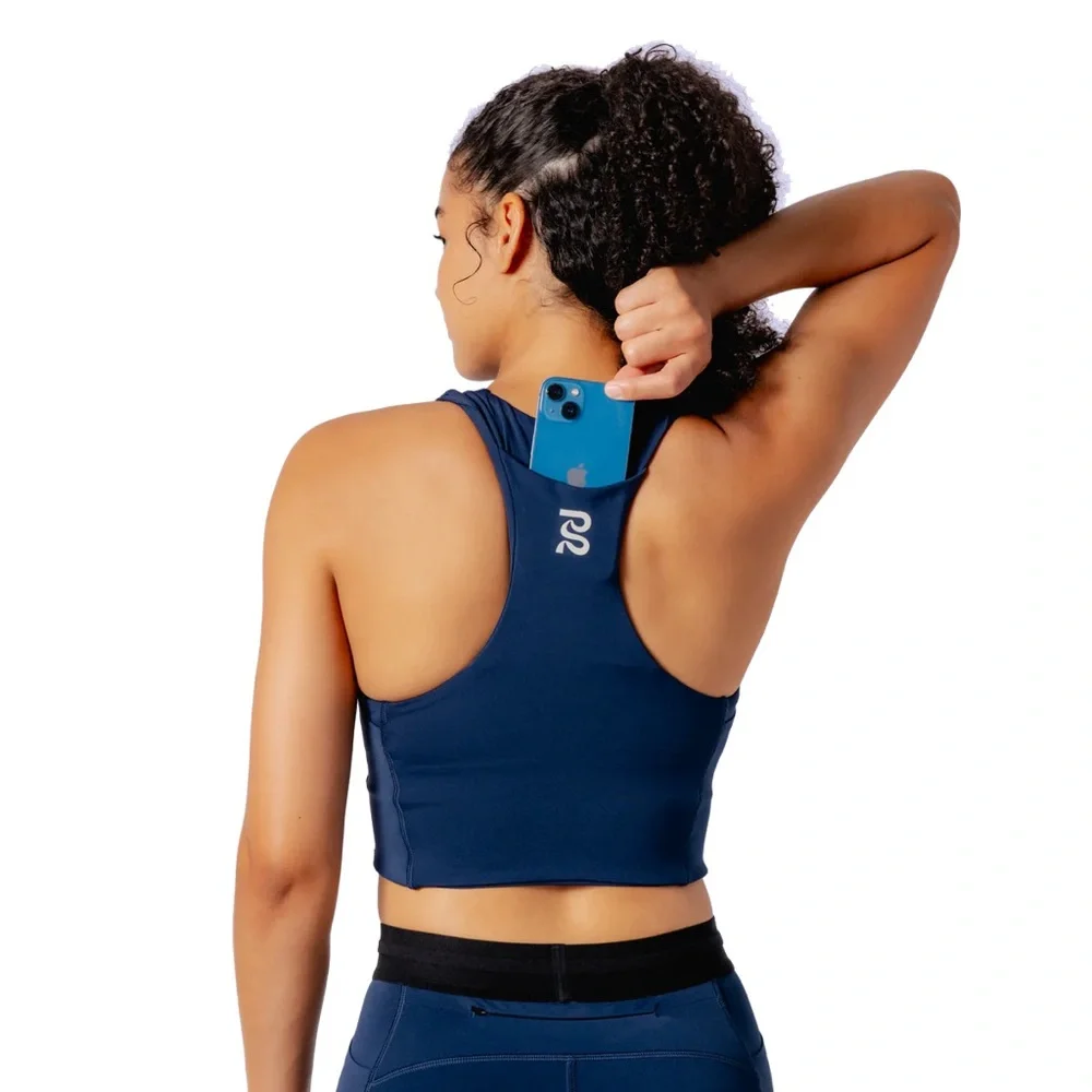 Bandit | 	Stamina™ Race Crop - NY Navy - Picture 3 of 7